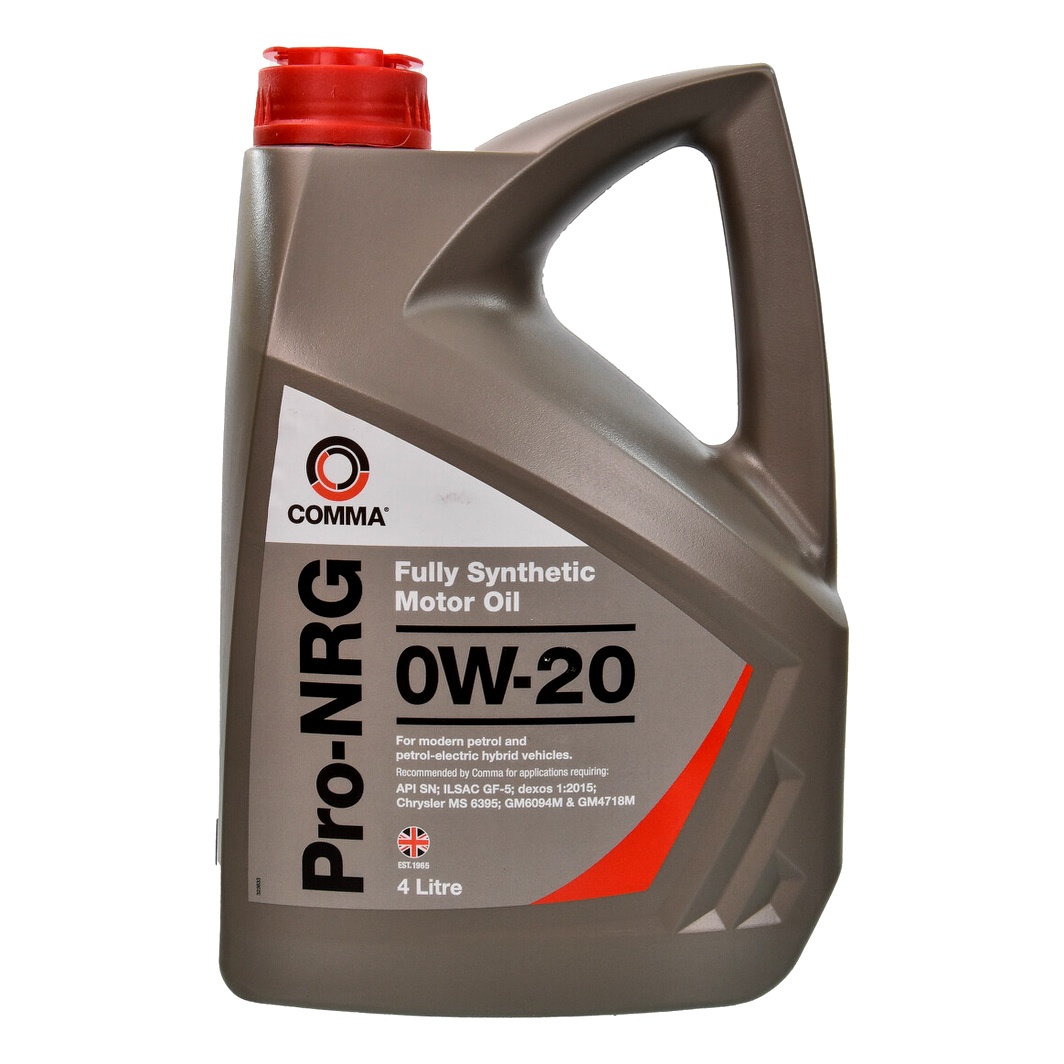 Моторна олива COMMA Pro-NRG 0W-20 4 л (NRG4L) - zapix