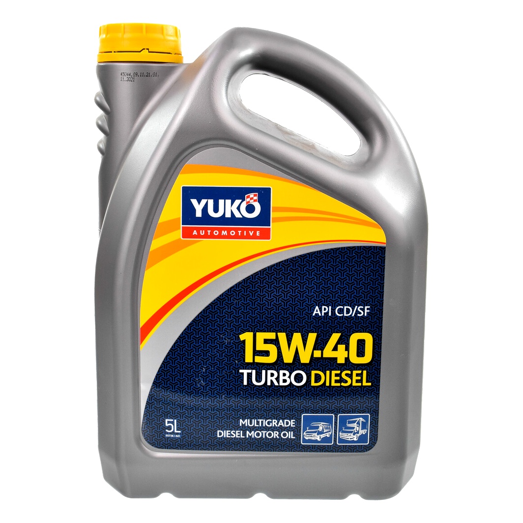 Моторное масло YUKO Turbo Diesel 15W-40 5 л (4820070240603) - zapix