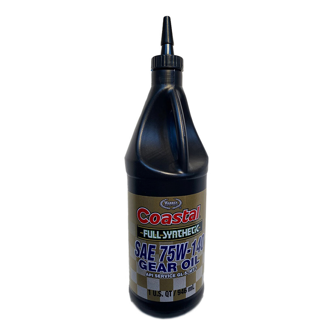 Трансмиссионное масло COASTAL Gear Oil GL-5 75W-140 0,946 л 168001 - zapix