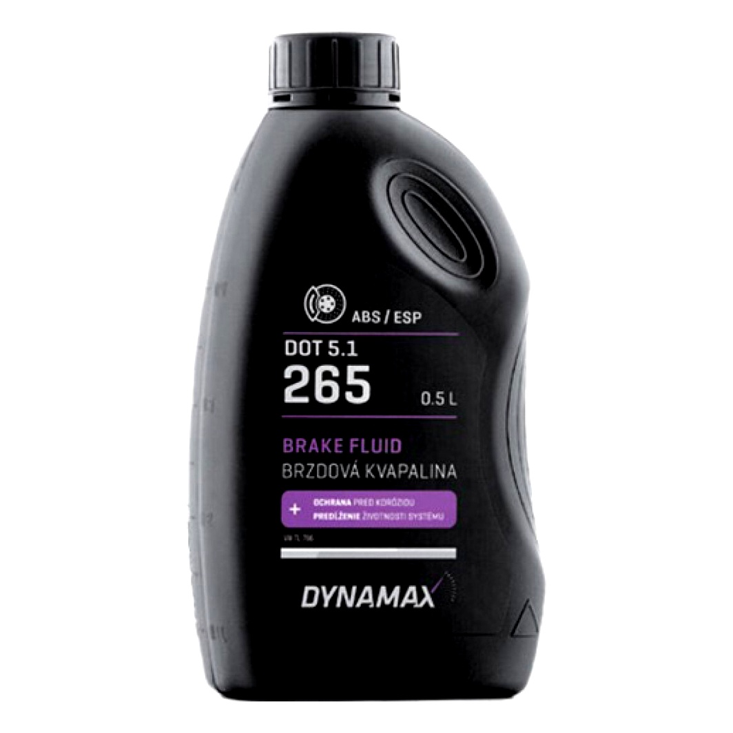 Гальмівна рідина DYNAMAX DOT 5.1 265 ABS / ESP пластик 1 л 502105 - zapix