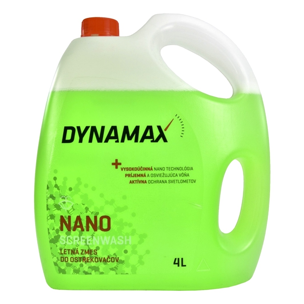 Омивач скла готовий літній 0°С DYNAMAX Nano диня / ківі 4 л 501981 - zapix