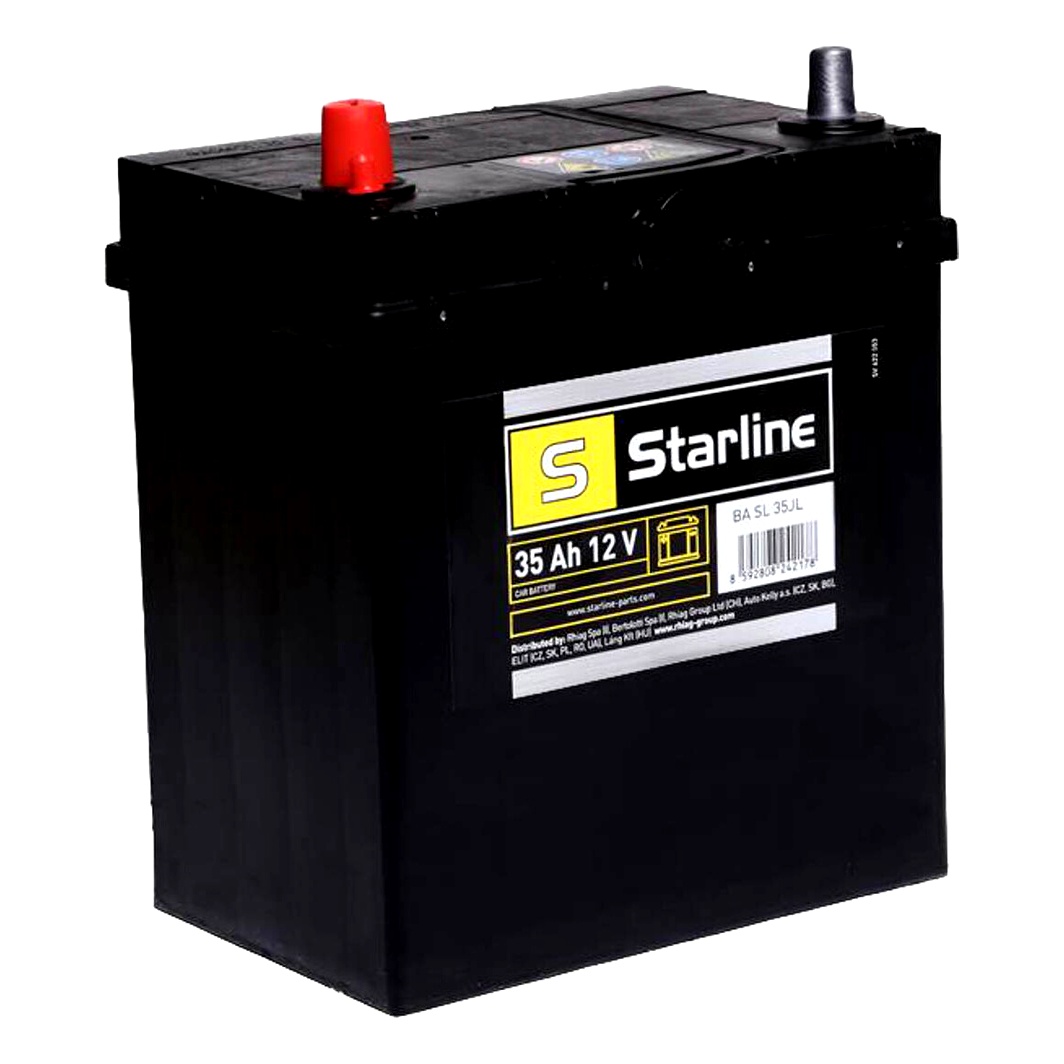 Акумулятор STARLINE 12V 35Ah 300A L+ BASL35JL - zapix