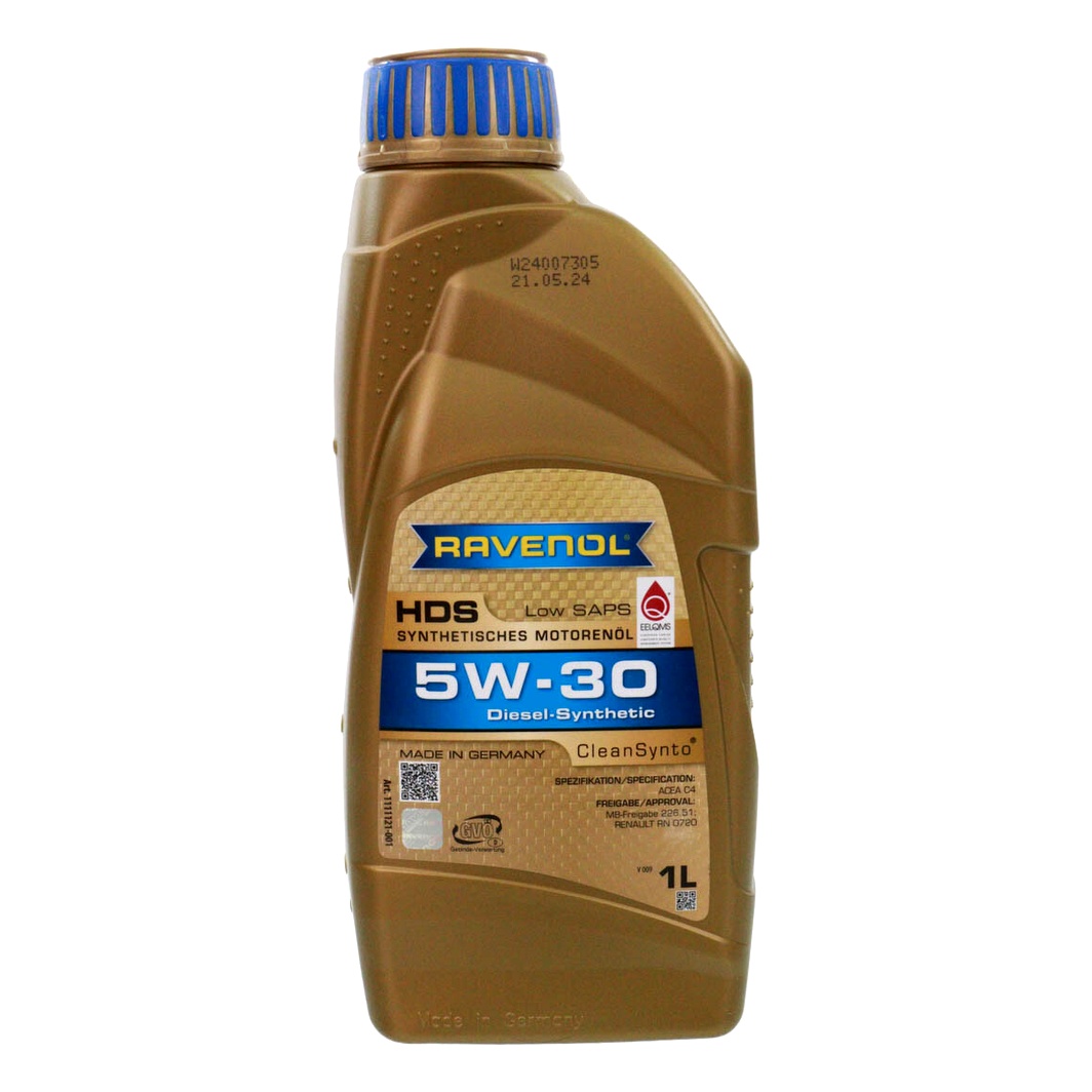 Моторна олива RAVENOL HDS Hydrocrack Diesel Specific 5W-30 1 л (11111211) - zapix