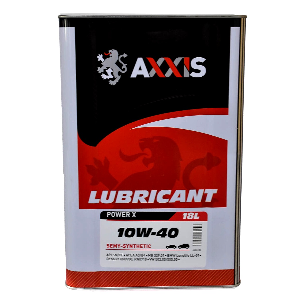 Моторна олива AXXIS Power Х 10W-40 18 л (AX2035) - zapix