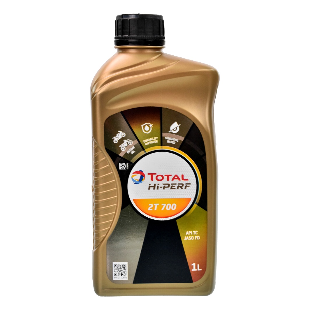 Моторное масло TOTAL Hi-Perf 700 2T полусинтетическое 1 л 193100 - zapix