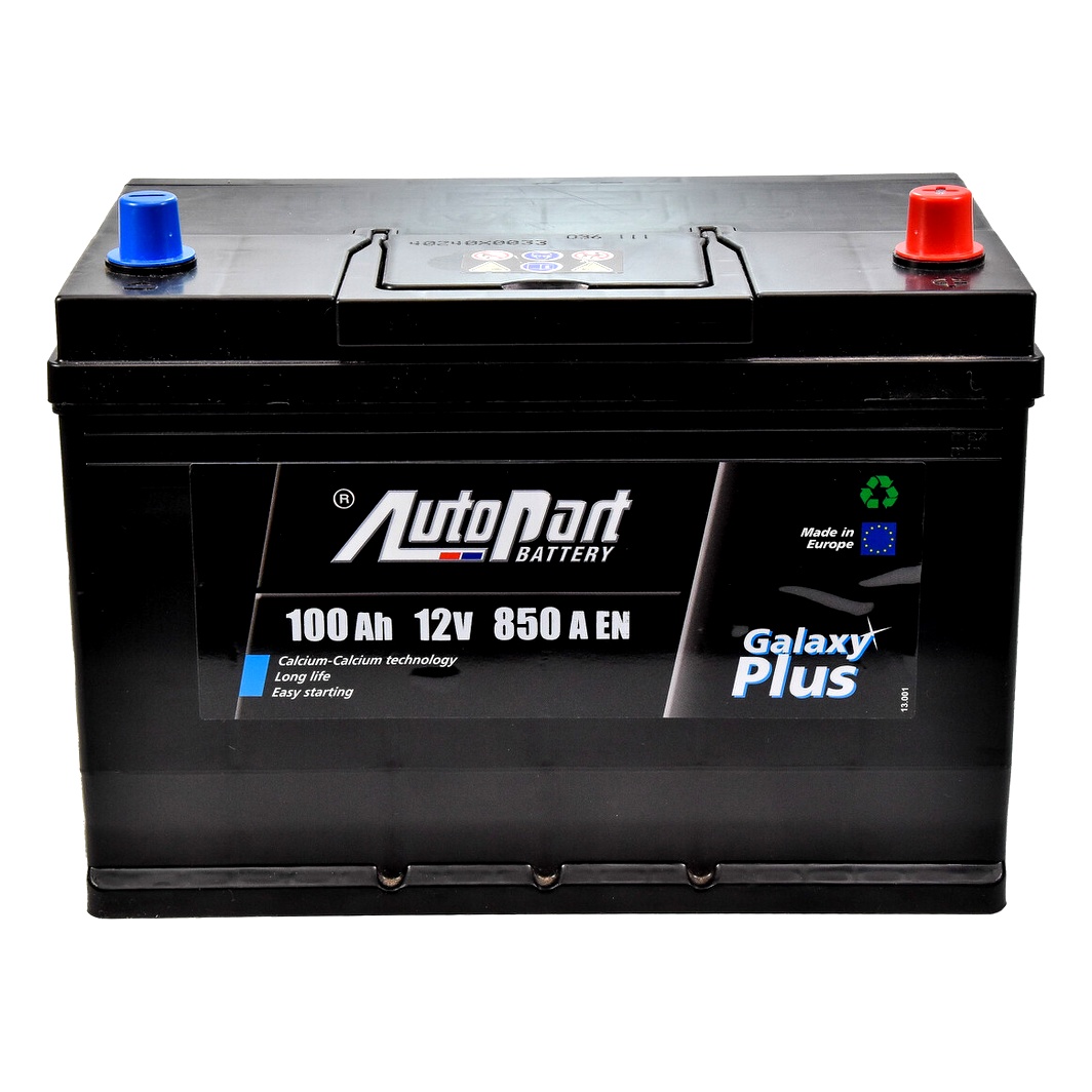 Акумулятор AUTOPARTS Galaxy Plus Japanese 12V 100Ah 850A R+ ARL100075 - zapix