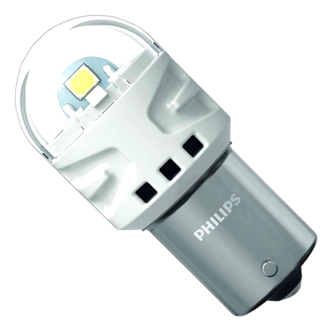 Автолампа LED (світлодіодна) PHILIPS Ultinon Pro3100 P21W BA15s 2.2W 12V біла 11498CU31B2 - zapix