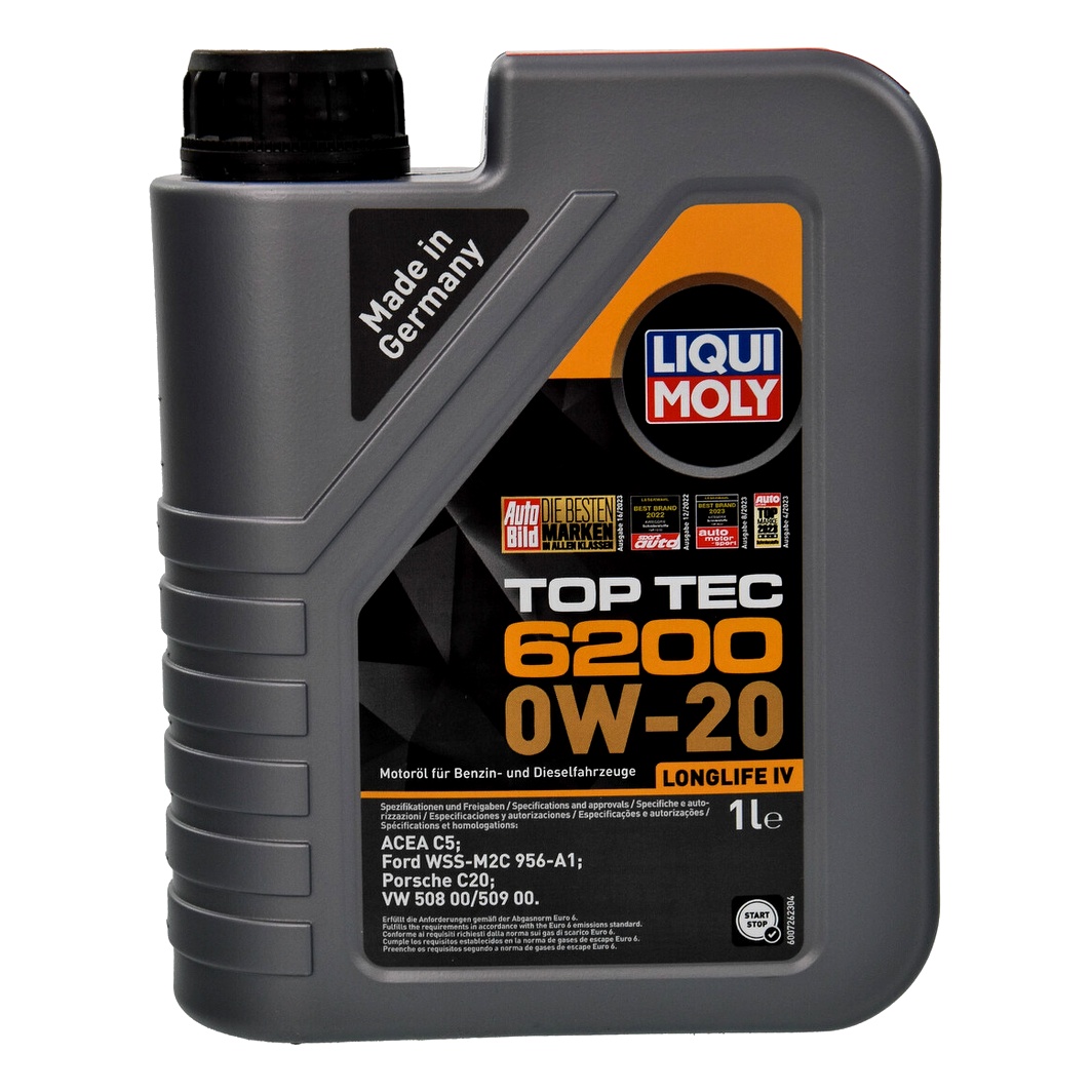 Моторное масло LIQUI MOLY Top Tec 6200 0W-20 1 л (20787) - zapix