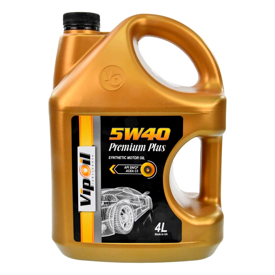 Моторна олива VIPOIL Premium Plus 5W-40 4 л (0439459) - zapix