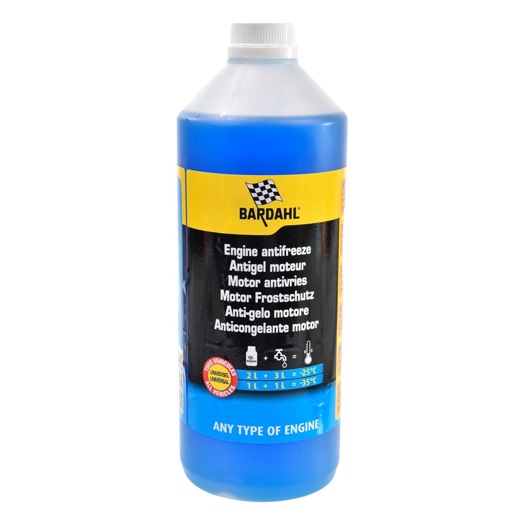 Концентрат антифризу BARDAHL Antigel Universol синій G12+ -35 °C 1 л (7111B) - zapix