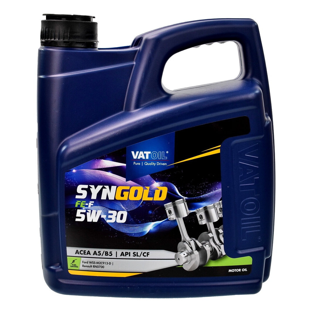 Моторное масло VATOIL SynGold FE-F 5W-30 4 л (50779) - zapix