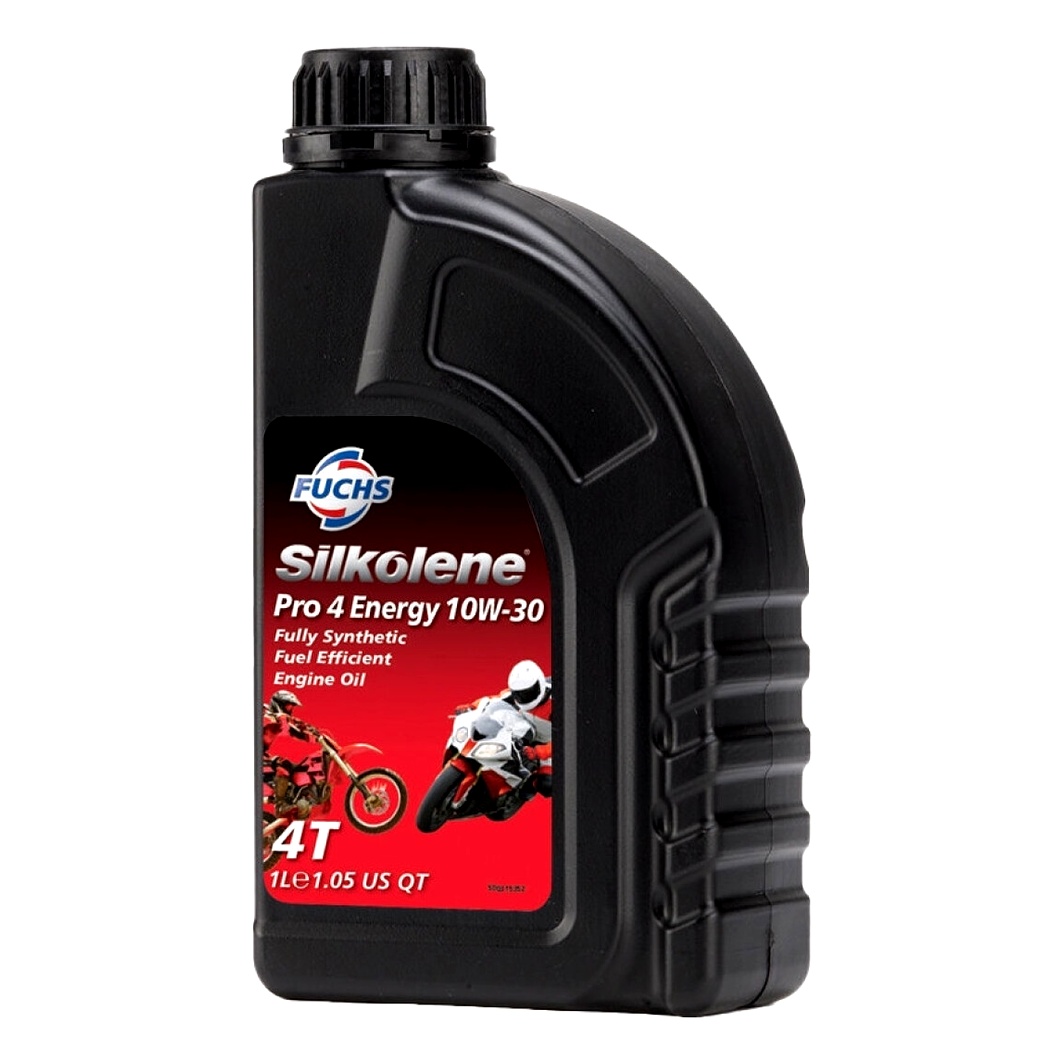 Моторное масло FUCHS Silkolene Pro 4 Energy 4T 10W-30 синтетическое 1 л 600805333 - zapix