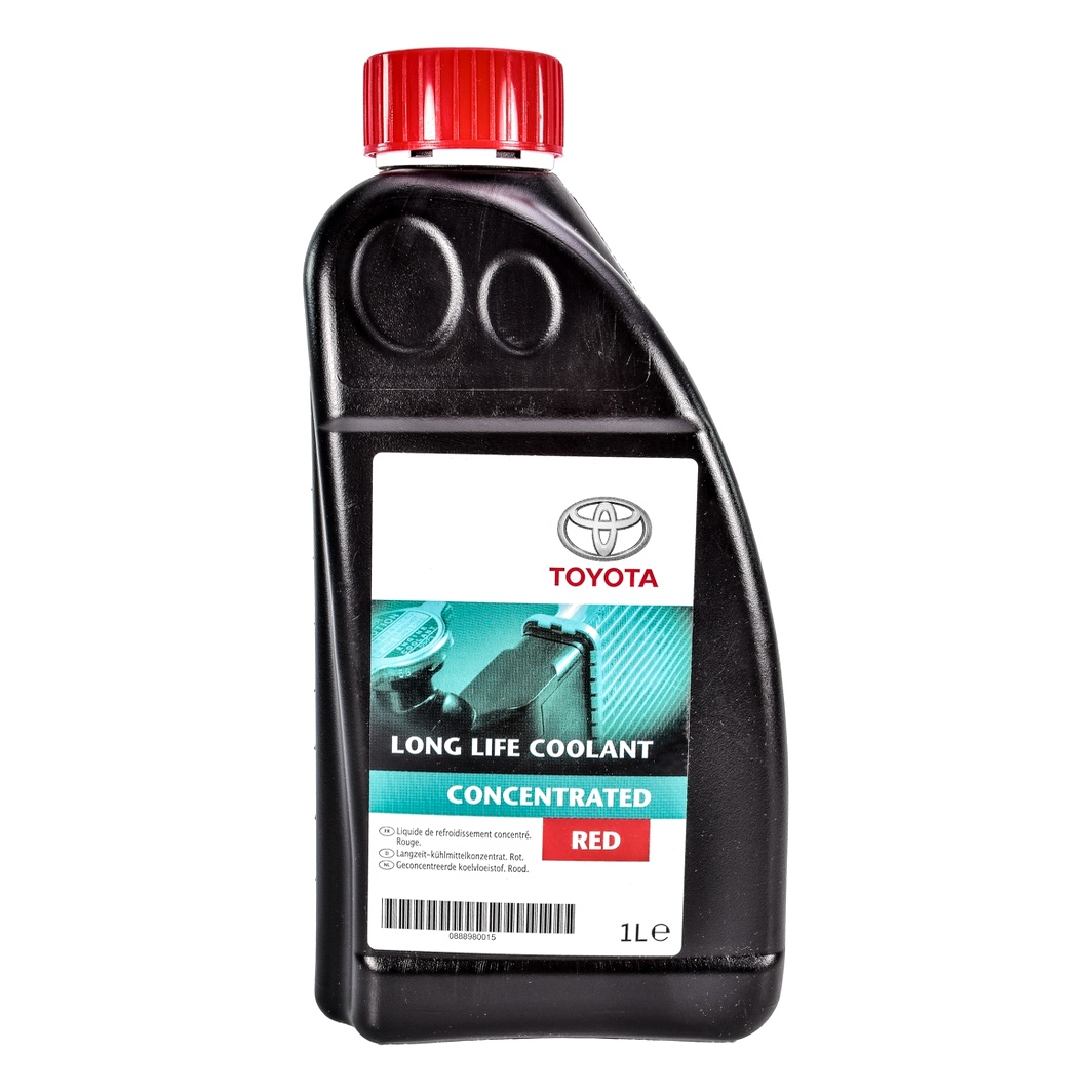 Концентрат антифризу TOYOTA / LEXUS Long Life Coolant червоний G12 1 л (0888980015) - zapix