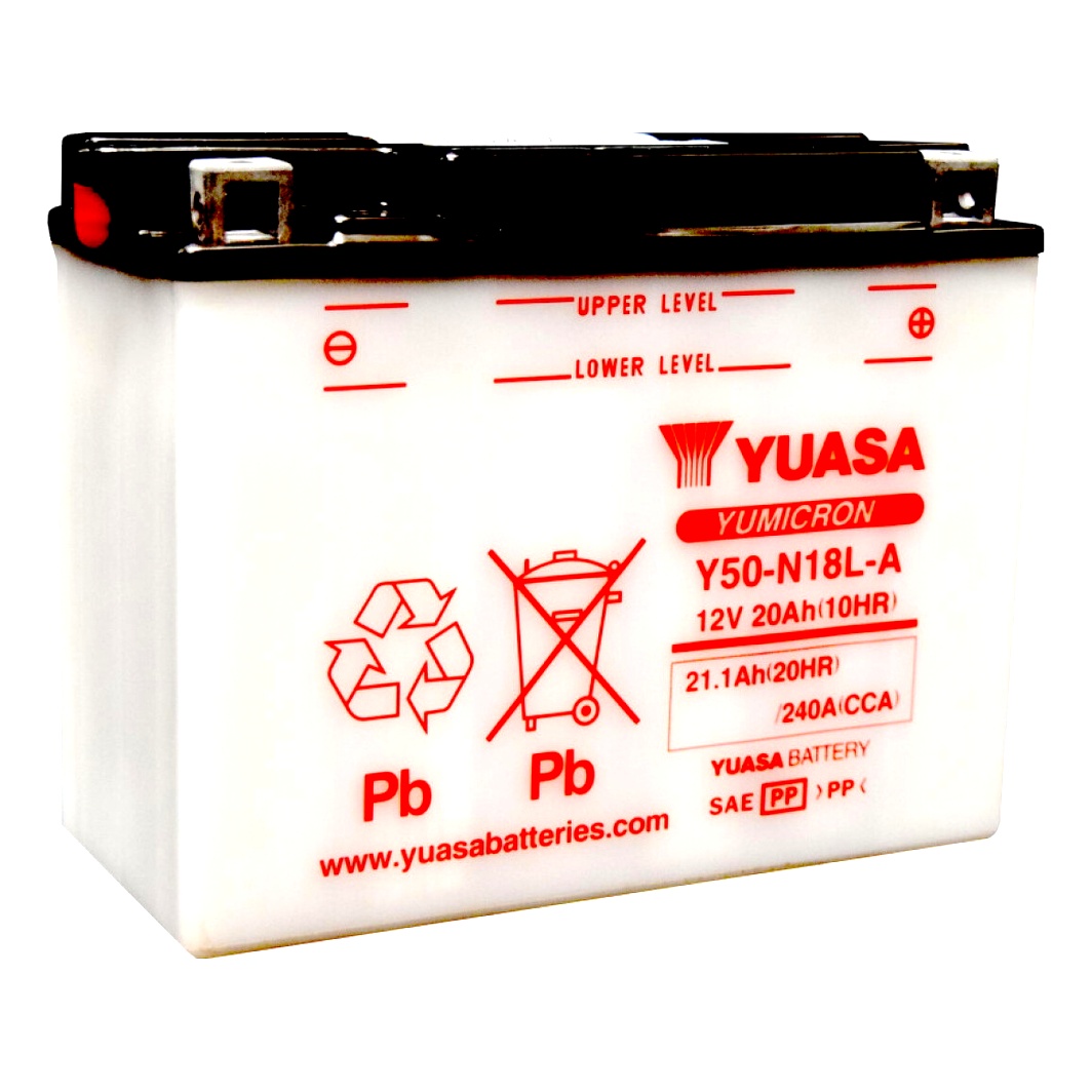 Акумулятор YUASA YuMicron 12V 21.1Ah 240A R+ Y50N18LA - zapix