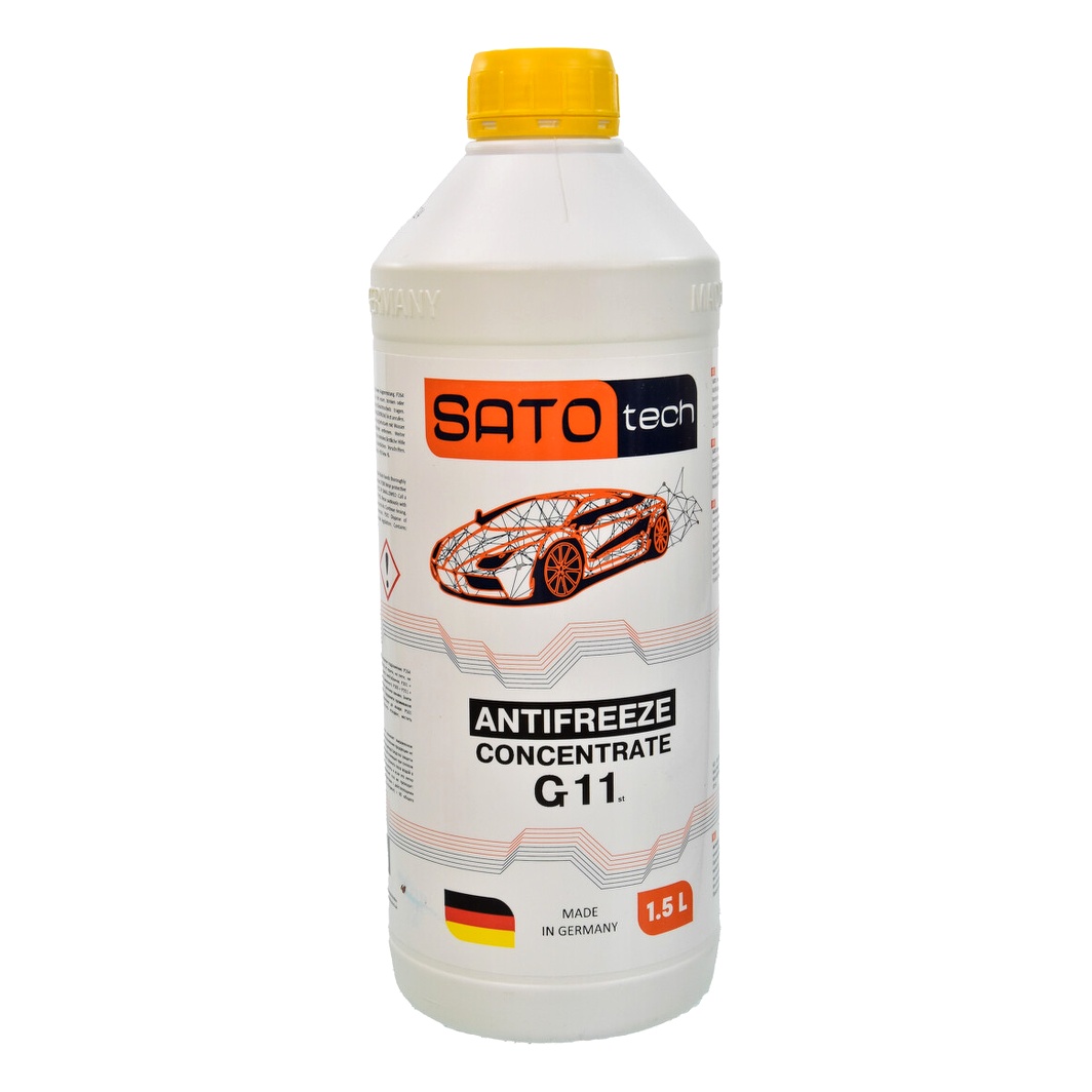 Концентрат антифриза SATO TECH желтый G11 1.5 л (G1101Y) - zapix