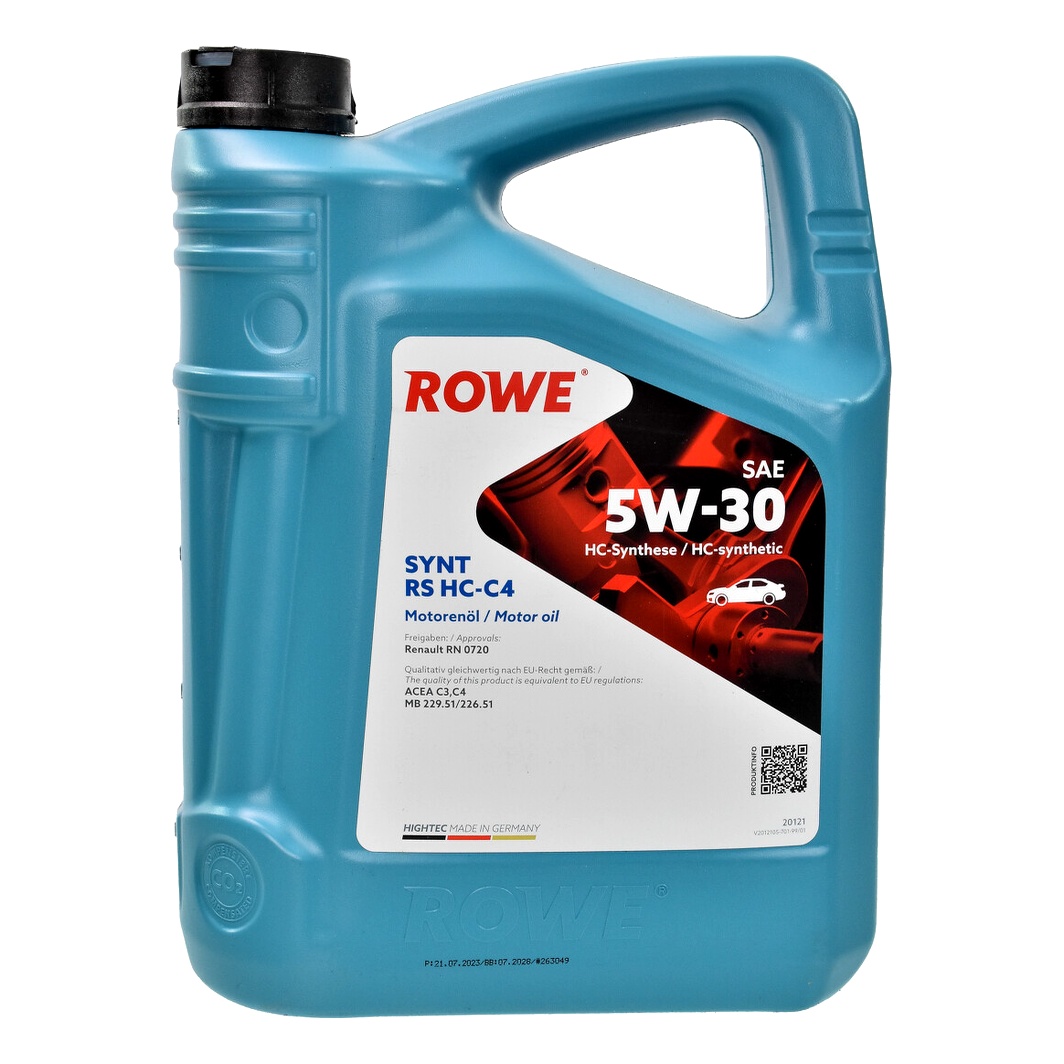Моторна олива ROWE Synt RS HC-C4 5W-30 5 л (20121005099) - zapix