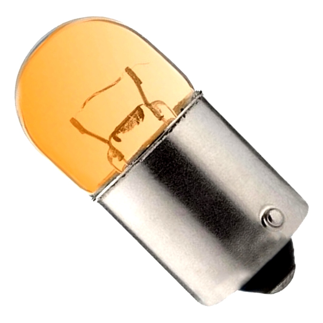 Автолампа накала BOSMA R5W BA15s 5W 12V оранжевая 6265 - zapix