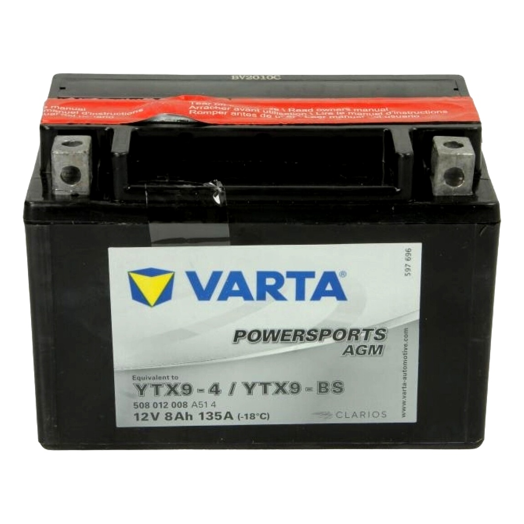 Акумулятор VARTA Powersports AGM 12V 8Ah 135A L+ YTX9BS - zapix