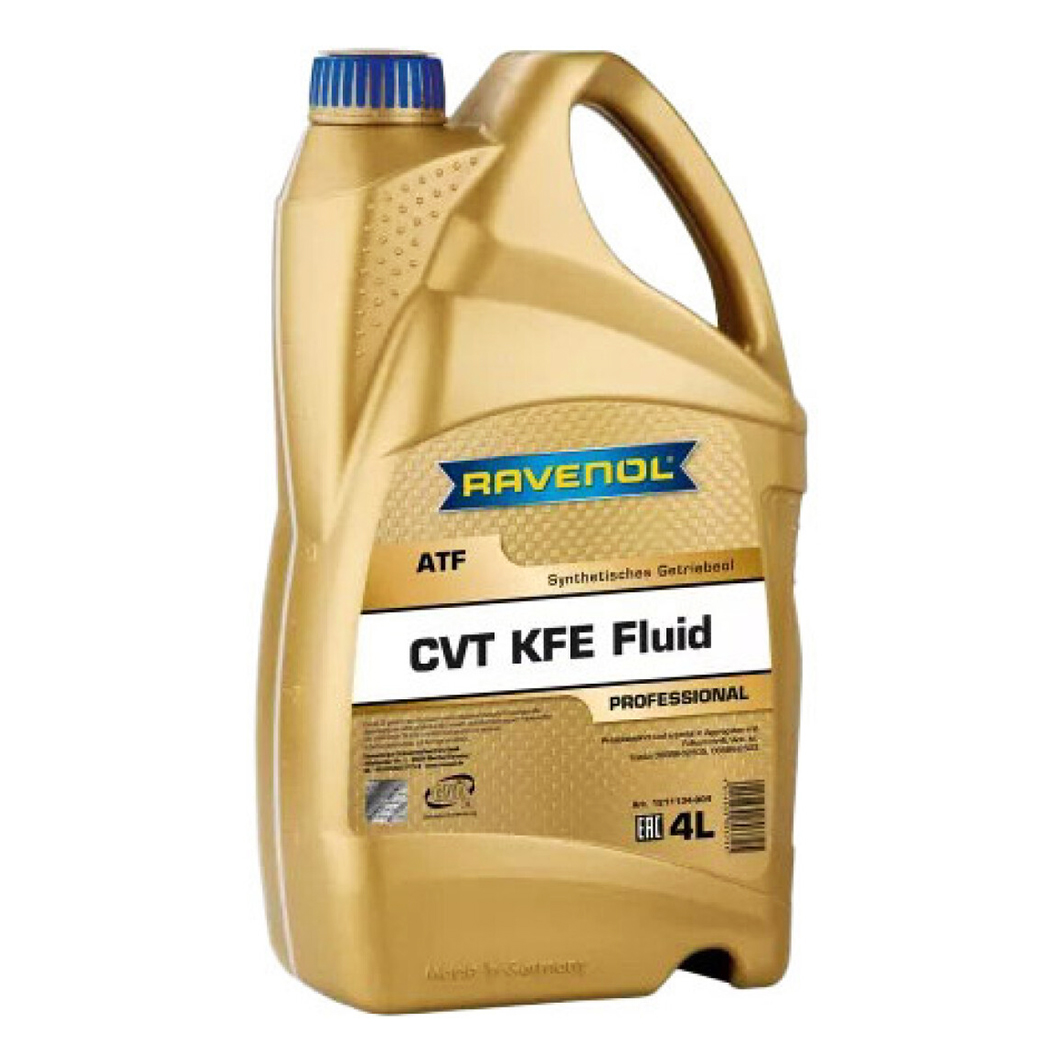 Трансмісійна олива RAVENOL ATF CVT KFE Fluid 4 л 1211134004 - zapix