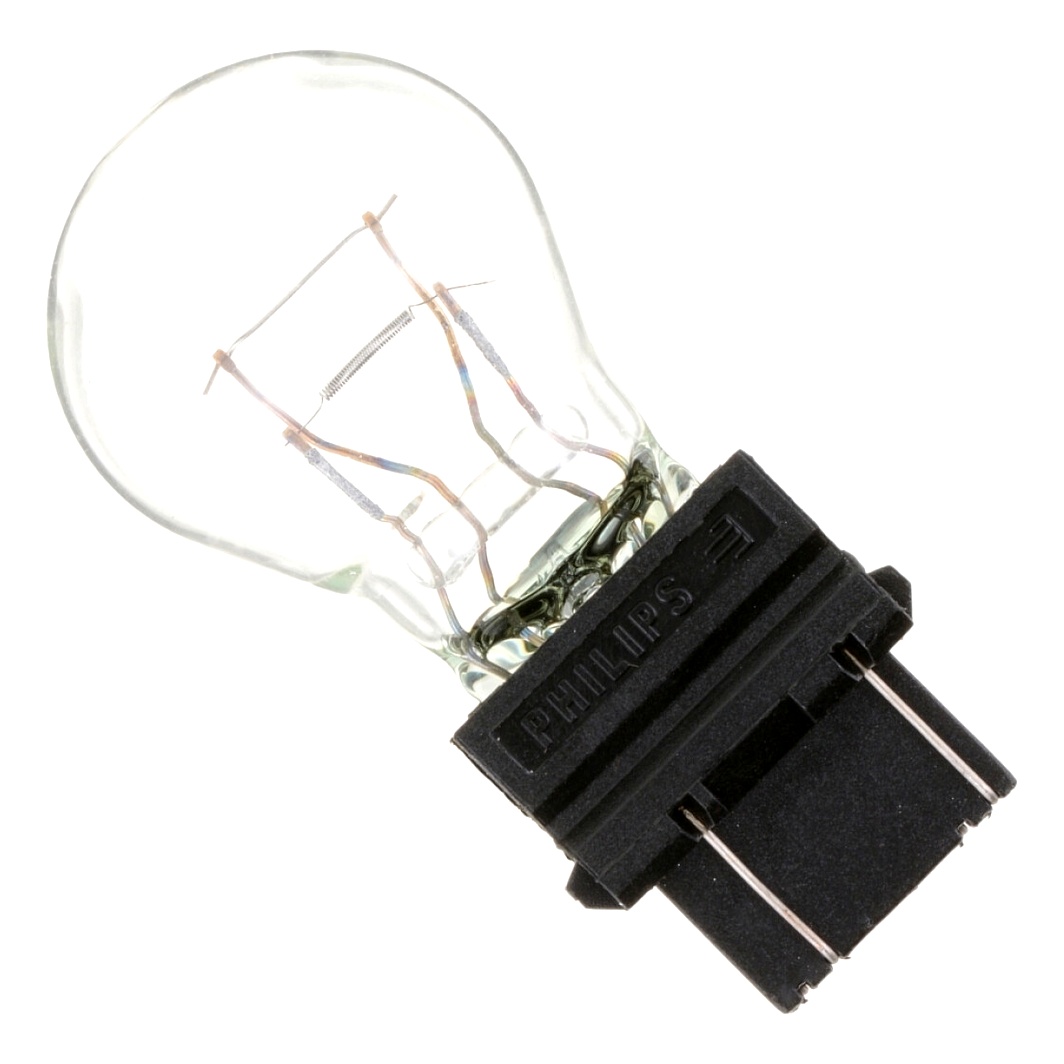 Автолампа розжарювання PHILIPS Standard W21W W2.5x16q 27W 14V прозора 3157CP - zapix