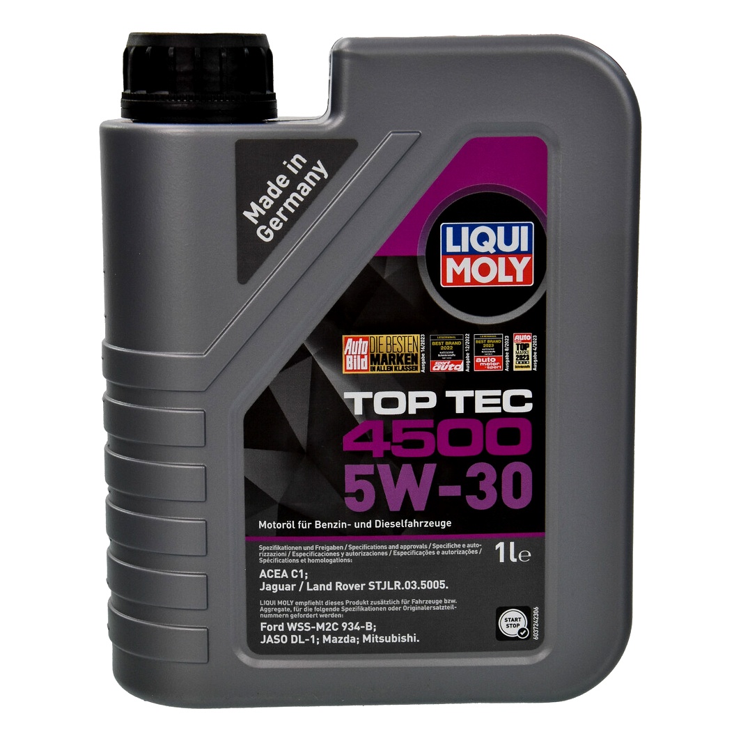 Моторное масло LIQUI MOLY Top Tec 4500 5W-30 1 л (2317) - zapix