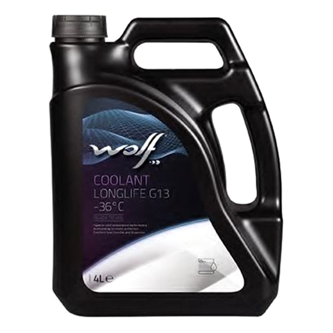 Готовий антифриз WOLF Coolant Longlife фіолетовий G13 -36 °C 4 л (8327582) - zapix