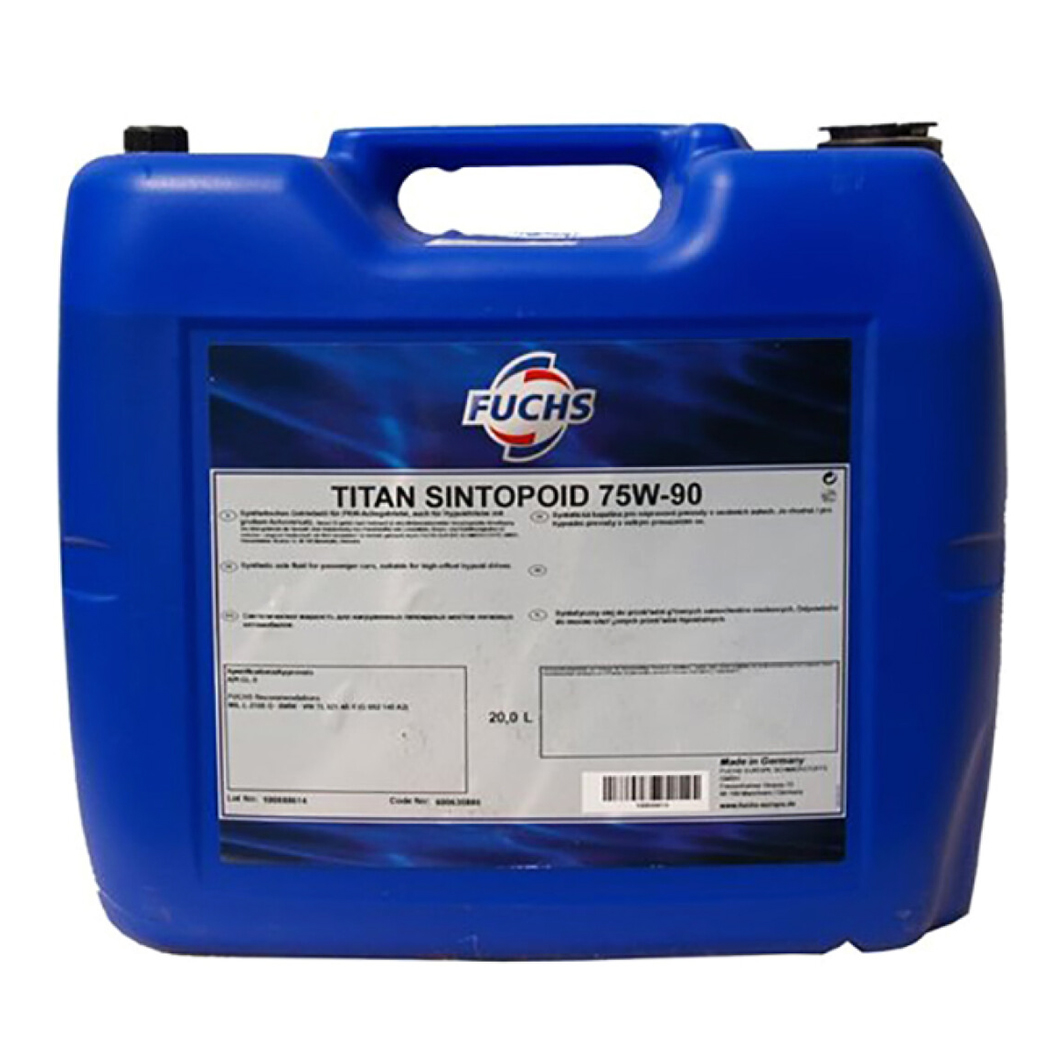 Трансмісійна олива FUCHS Titan Sintopoid GL-5 75W-90 20 л