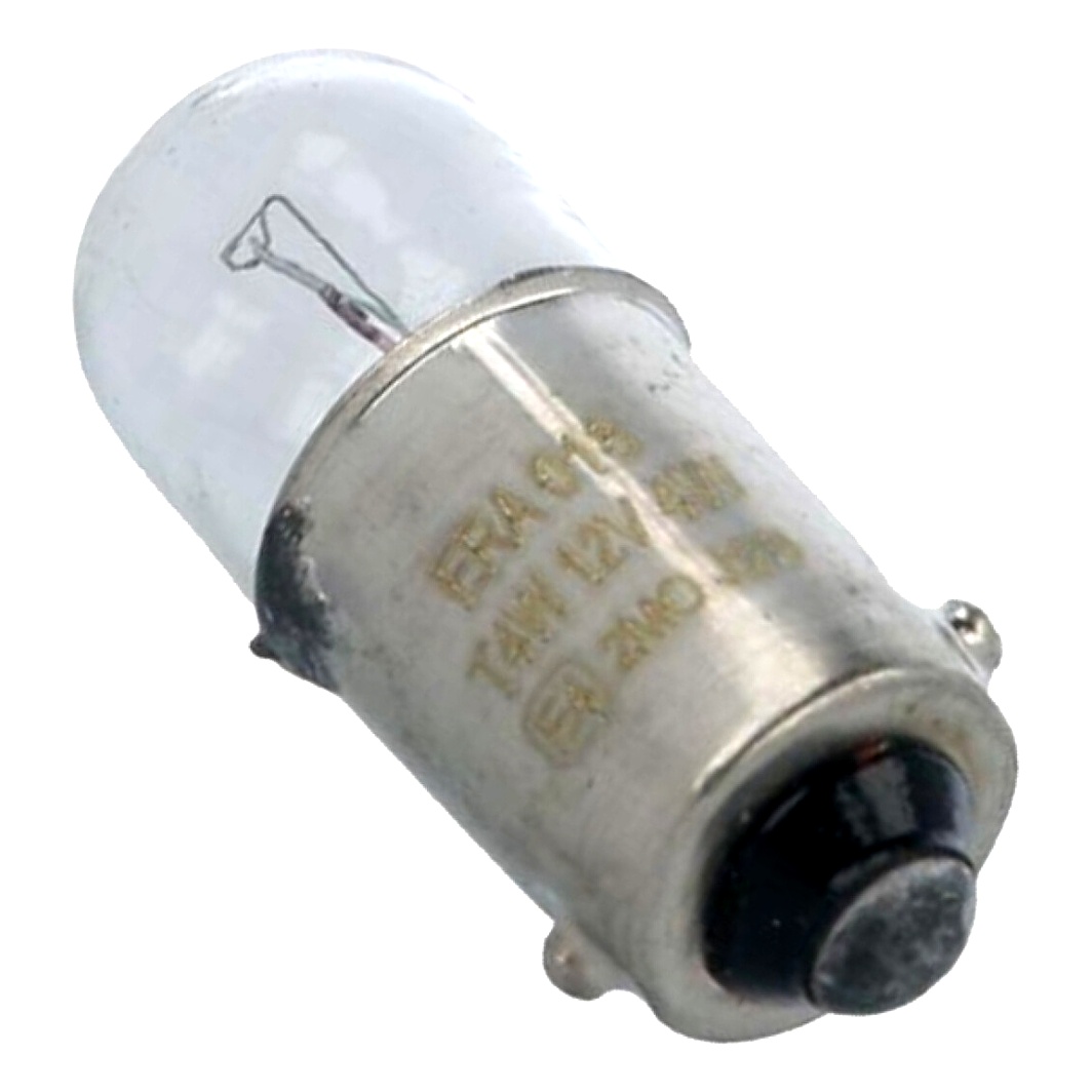 Автолампа розжарювання ERA T4W BA9s 4W 12V прозора E018SD10C - zapix