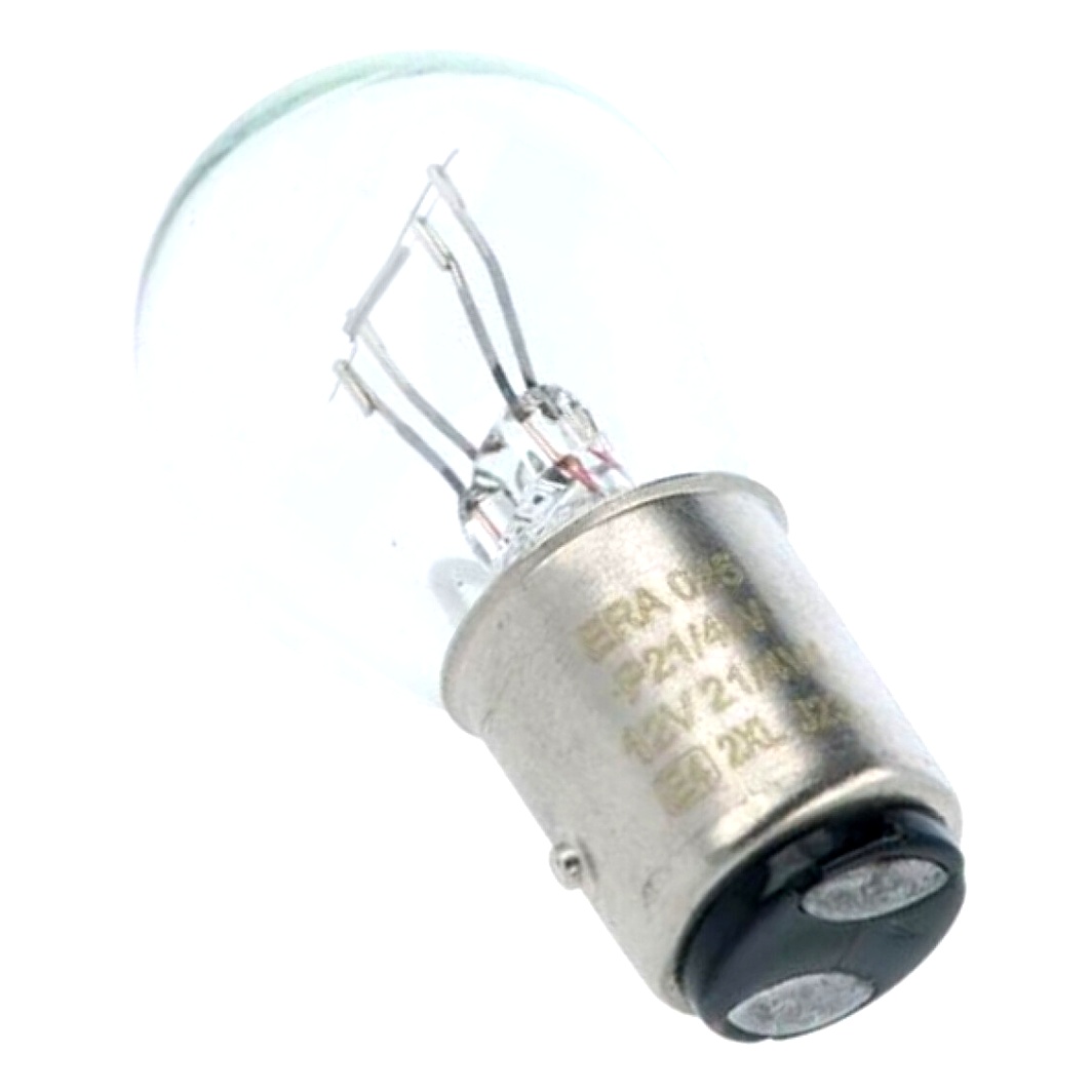 Автолампа розжарювання ERA Standard P21/4W BAZ15d 4W 12V прозора E025SD2B - zapix