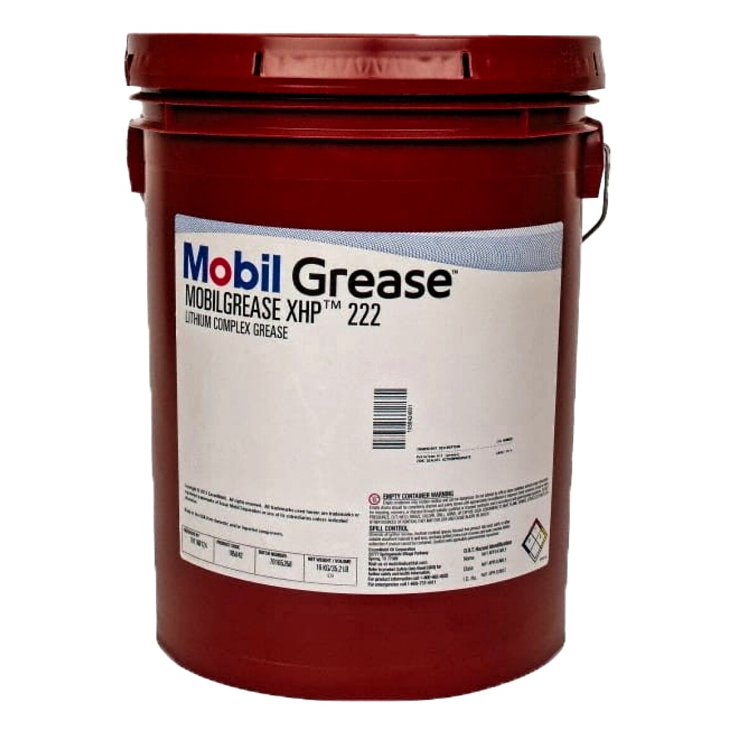 Смазка литиевая MOBIL Mobilgrease XHP 222 для подшипников 18000 мл (146379) - zapix