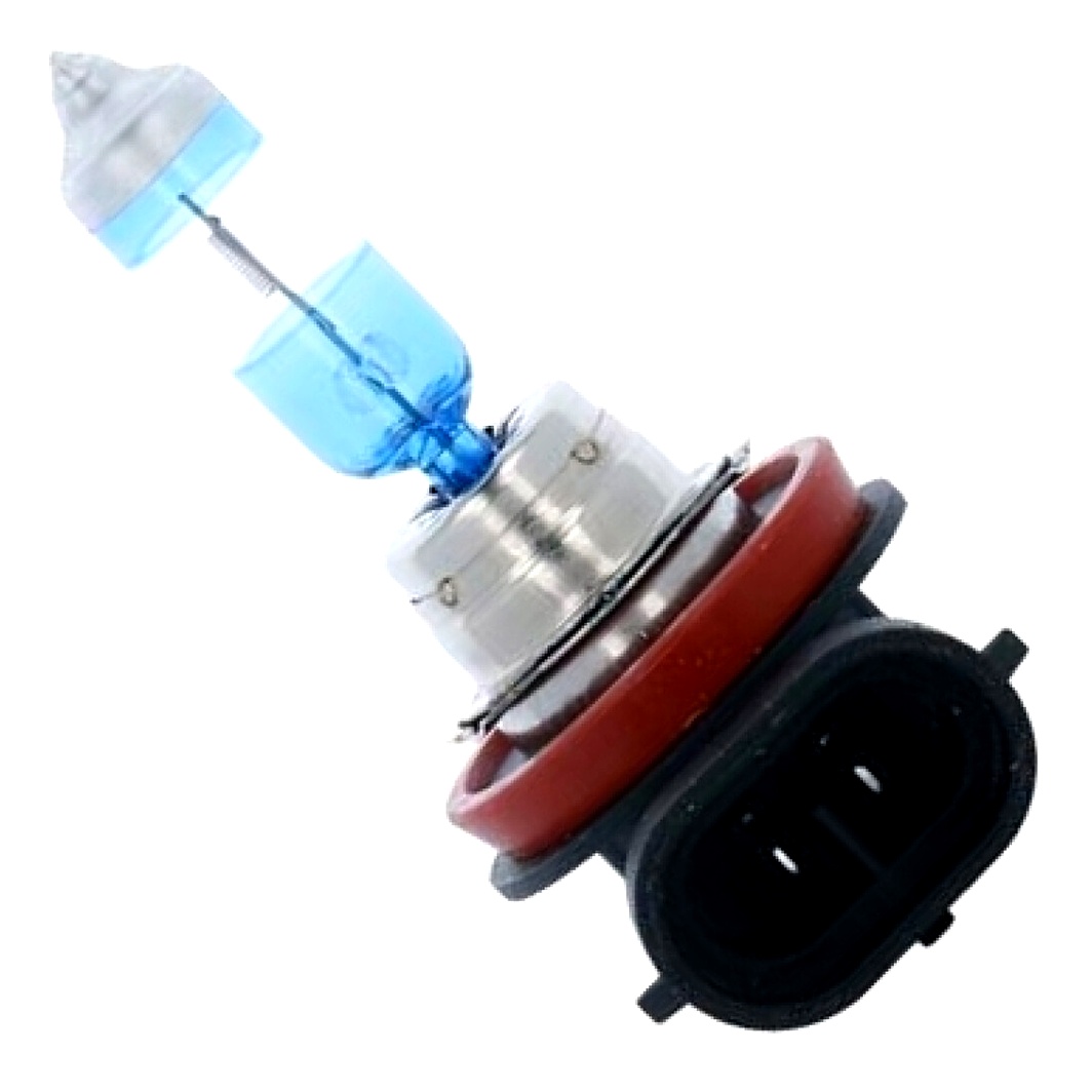 Автолампа галогенова ERA Brighter +100% H11 PGJ19-2 55W 12V прозоро-блакитна E119BR1C - zapix