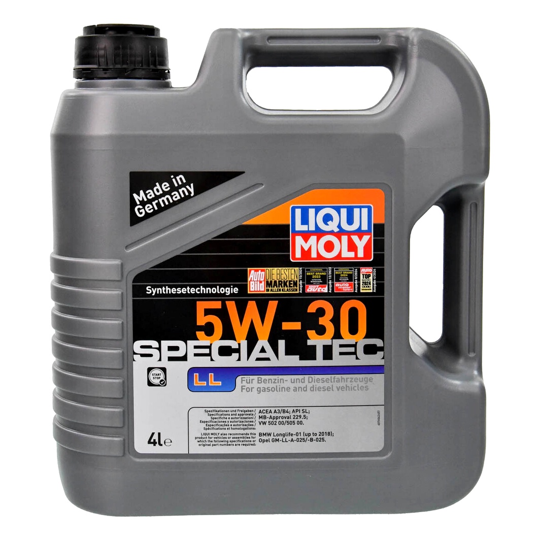 Моторна олива LIQUI MOLY Special Tec LL 5W-30 4 л (2339) - zapix