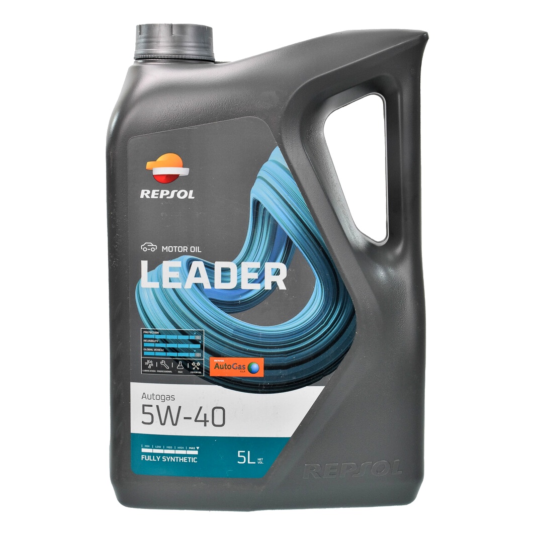 Моторное масло REPSOL Leader Autogas 5W-40 5 л (RPP0107JFB) - zapix