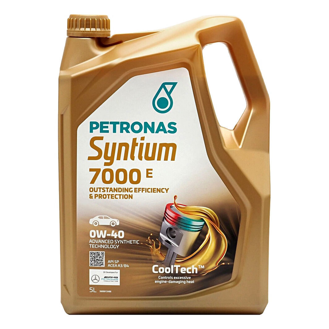 Моторна олива PETRONAS Syntium 7000 E 0W-40 5 л (70722M12EU) - zapix