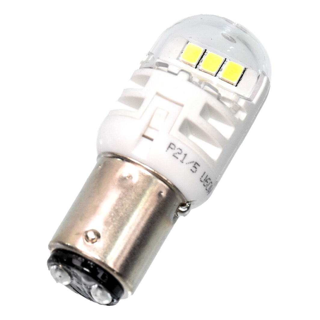 Автолампа LED (світлодіодна) PHILIPS Ultinon Pro6000 P21/5W BAY15d 12V біла 11499CU60X2 - zapix