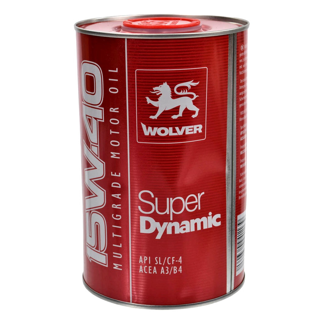 Моторна олива WOLVER Super Dynamic 15W-40 1 л (4260360941139) - zapix