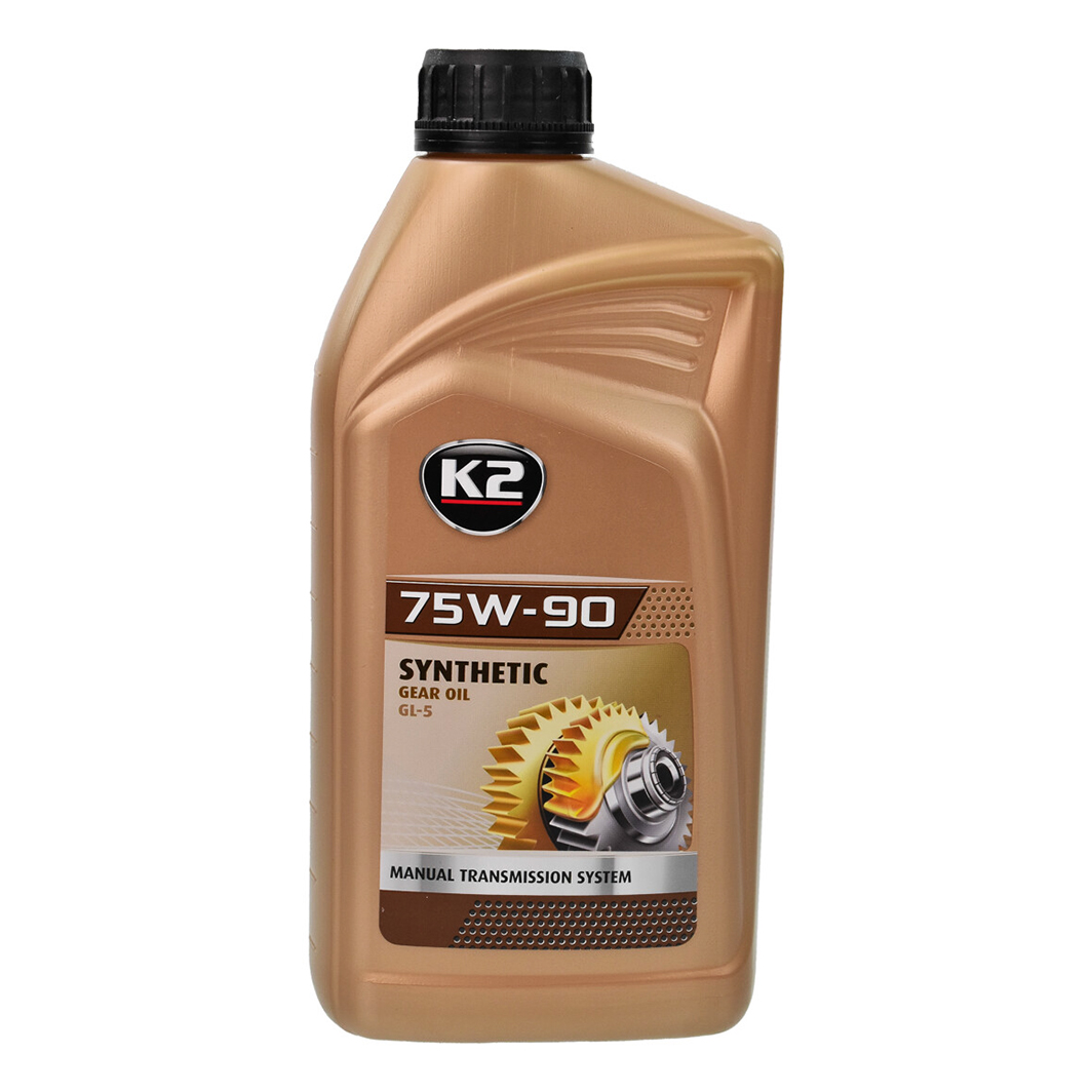 Трансмиссионное масло K2 Gear Oil GL-4 75W-90 1 л O5561E - zapix