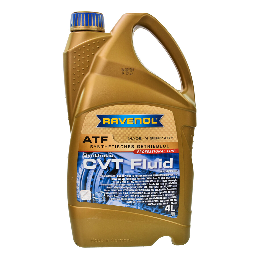 Трансмиссионное масло RAVENOL CVT Fluid 4 л 1211110004 - zapix