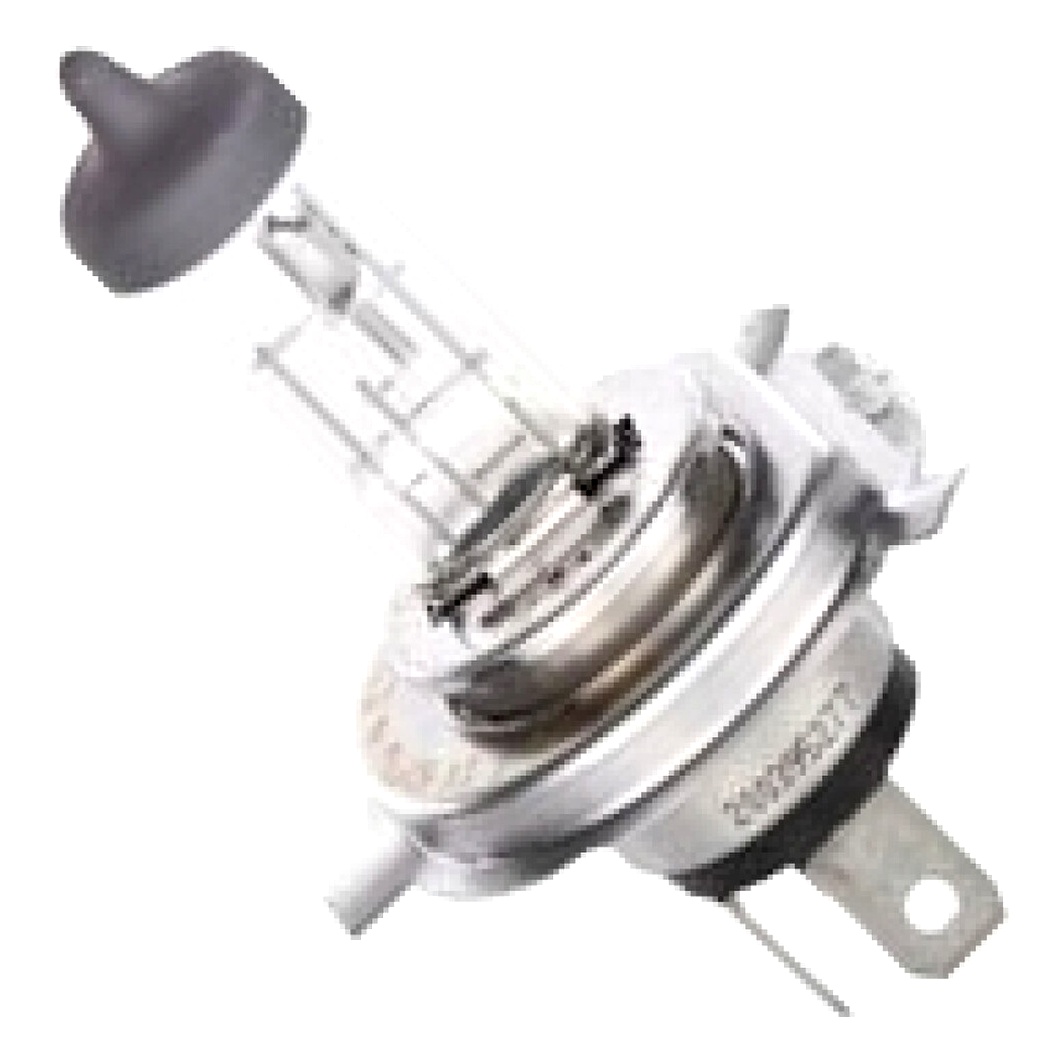 Автолампа галогенова BOSCH H4 P43t 55W 12V прозора 1987302833 - zapix