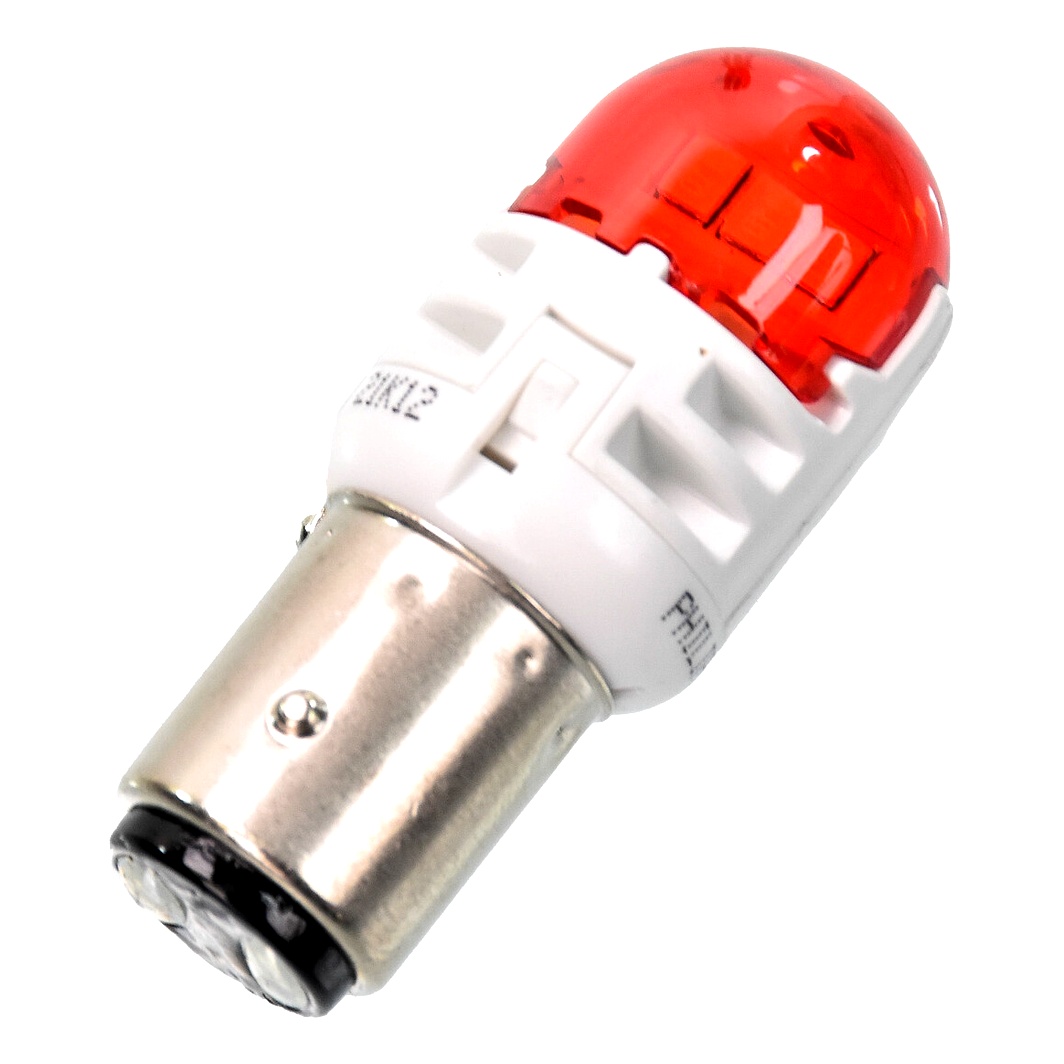 Автолампа LED (світлодіодна) PHILIPS Ultinon Pro6000 P21/5W BAY15d 12V червона 11499RU60X2 - zapix