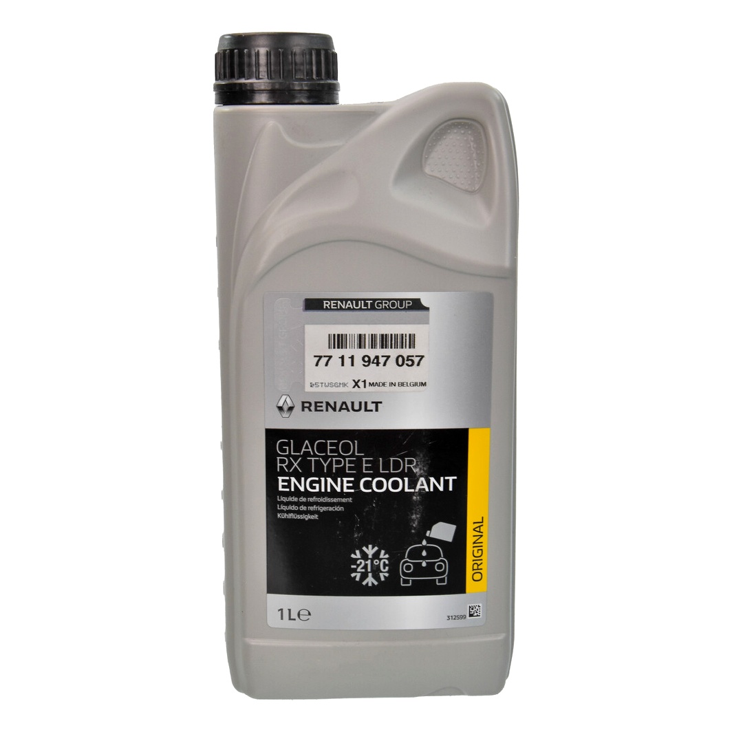 Готовий антифриз RENAULT / DACIA Glaceol RX Type E LDR синій -21°C 1 л (7711947057) - zapix