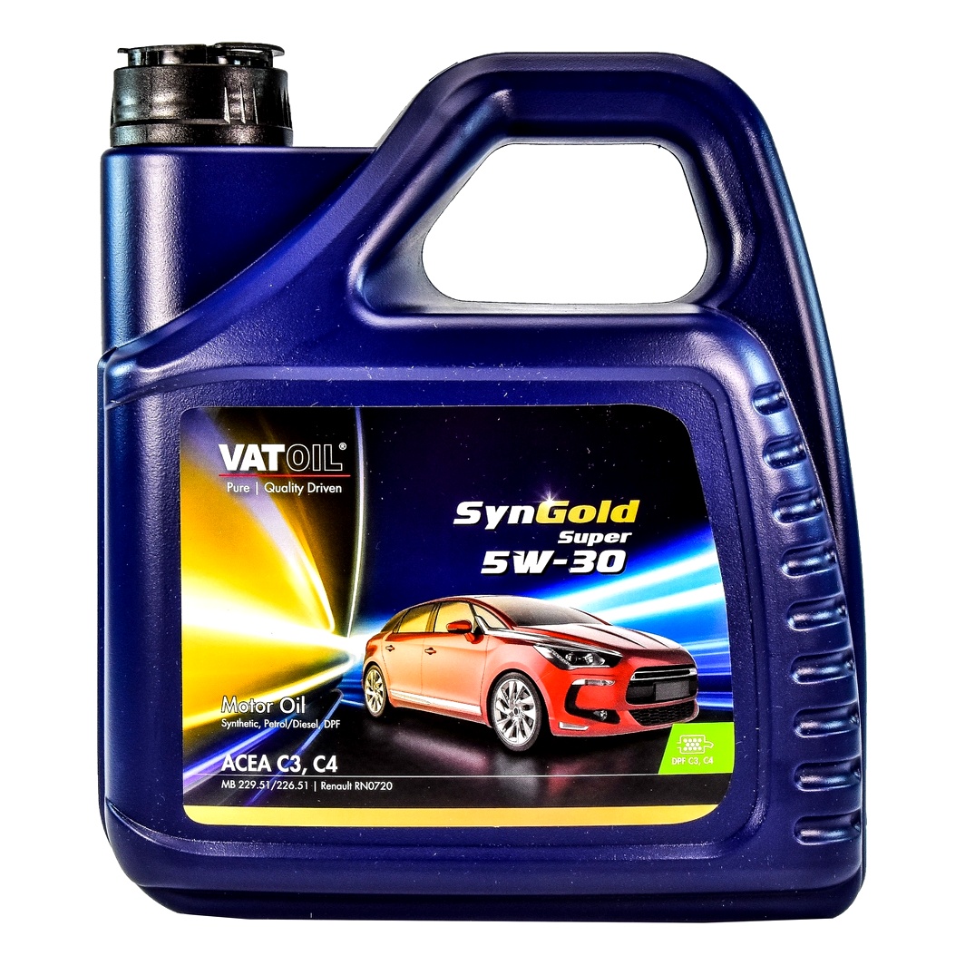 Моторна олива VATOIL SynGold Super 5W-30 4 л (50541) - zapix