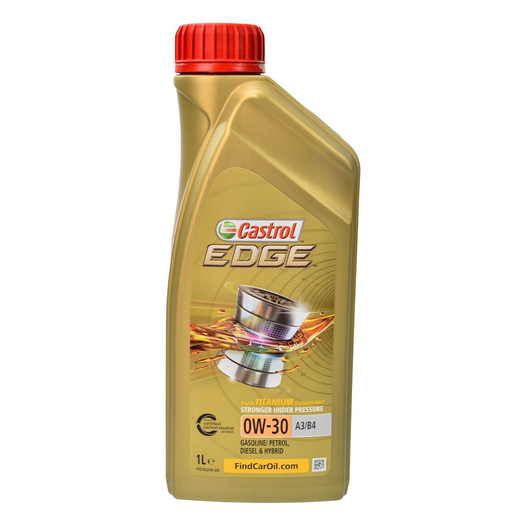 Моторное масло CASTROL EDGE A3/B4 0W-30 1 л (15334A) - zapix