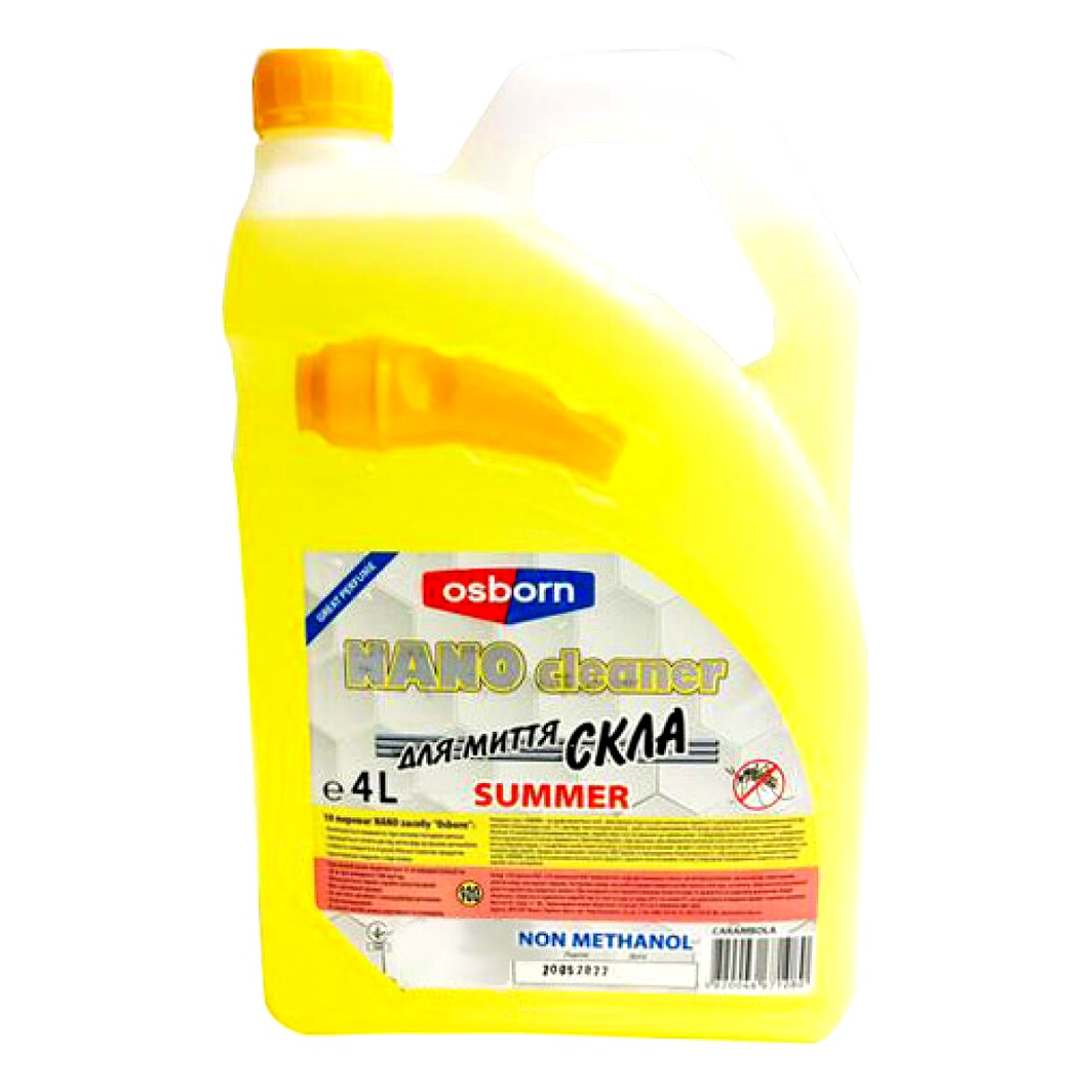 Омыватель стекла готовый летний OCEAN Osborn Nano Cleaner Carambola 4 л 4820046671080 - zapix