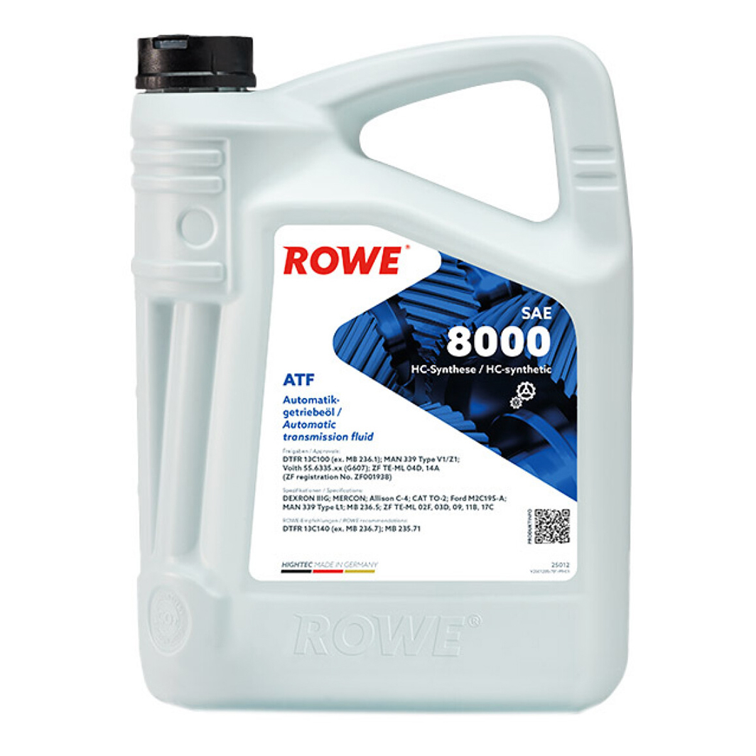 Трансмиссионное масло ROWE Hightec ATF 8000 5 л 25012005099 - zapix