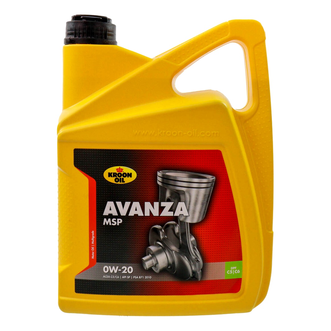 Моторное масло KROON OIL Avanza MSP 0W-20 5 л (37350) - zapix