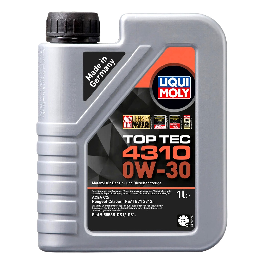 Моторное масло LIQUI MOLY Top Tec 4310 0W-30 1 л (2361) - zapix