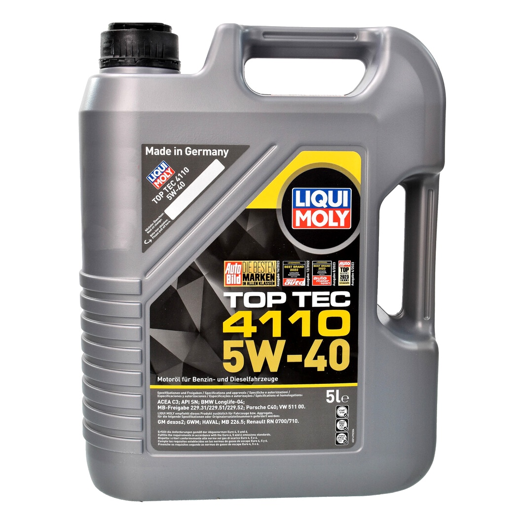 Моторное масло LIQUI MOLY Top Tec 4110 5W-40 5 л (21479) - zapix