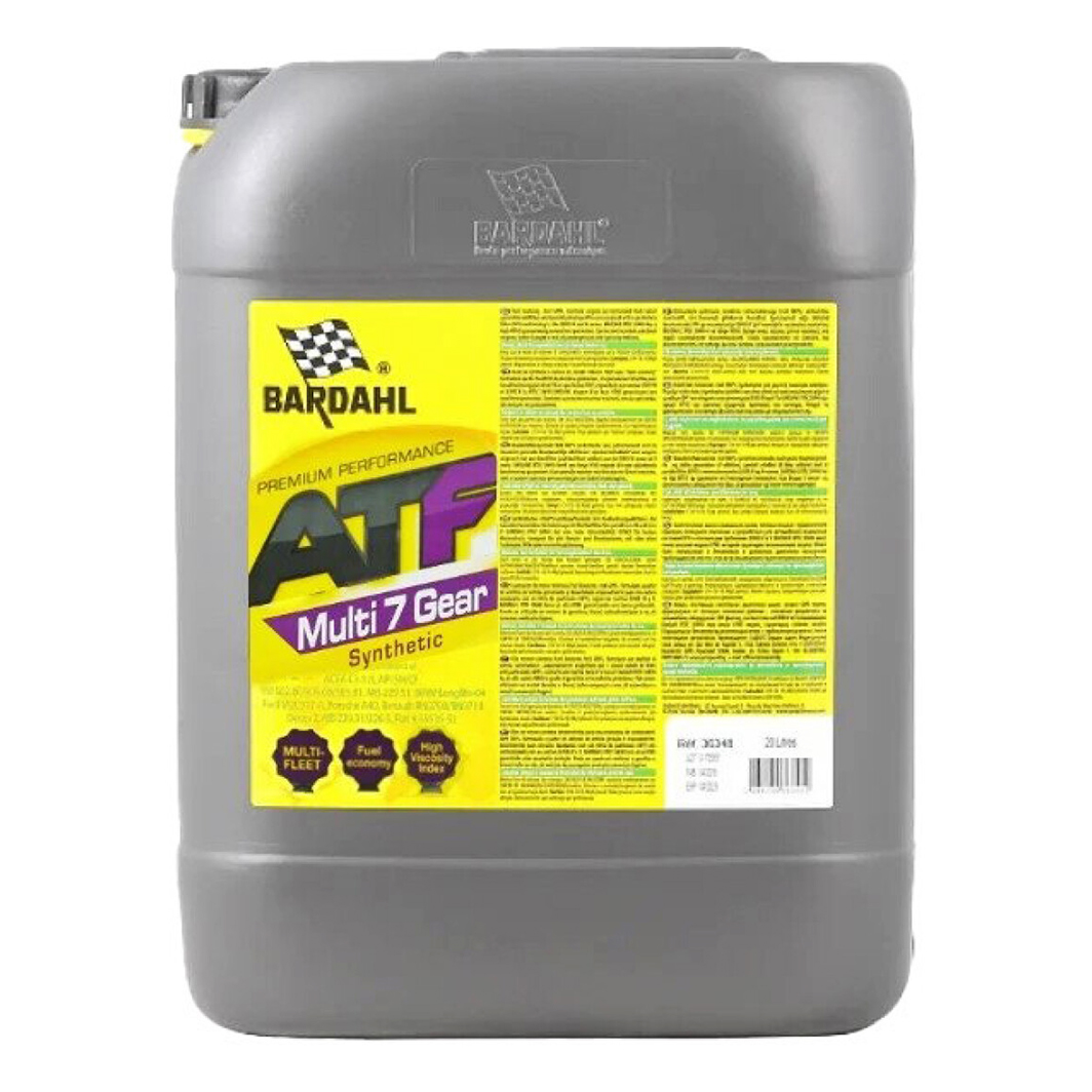 Трансмісійна олива BARDAHL ATF Multi 7 Gear 20 л
