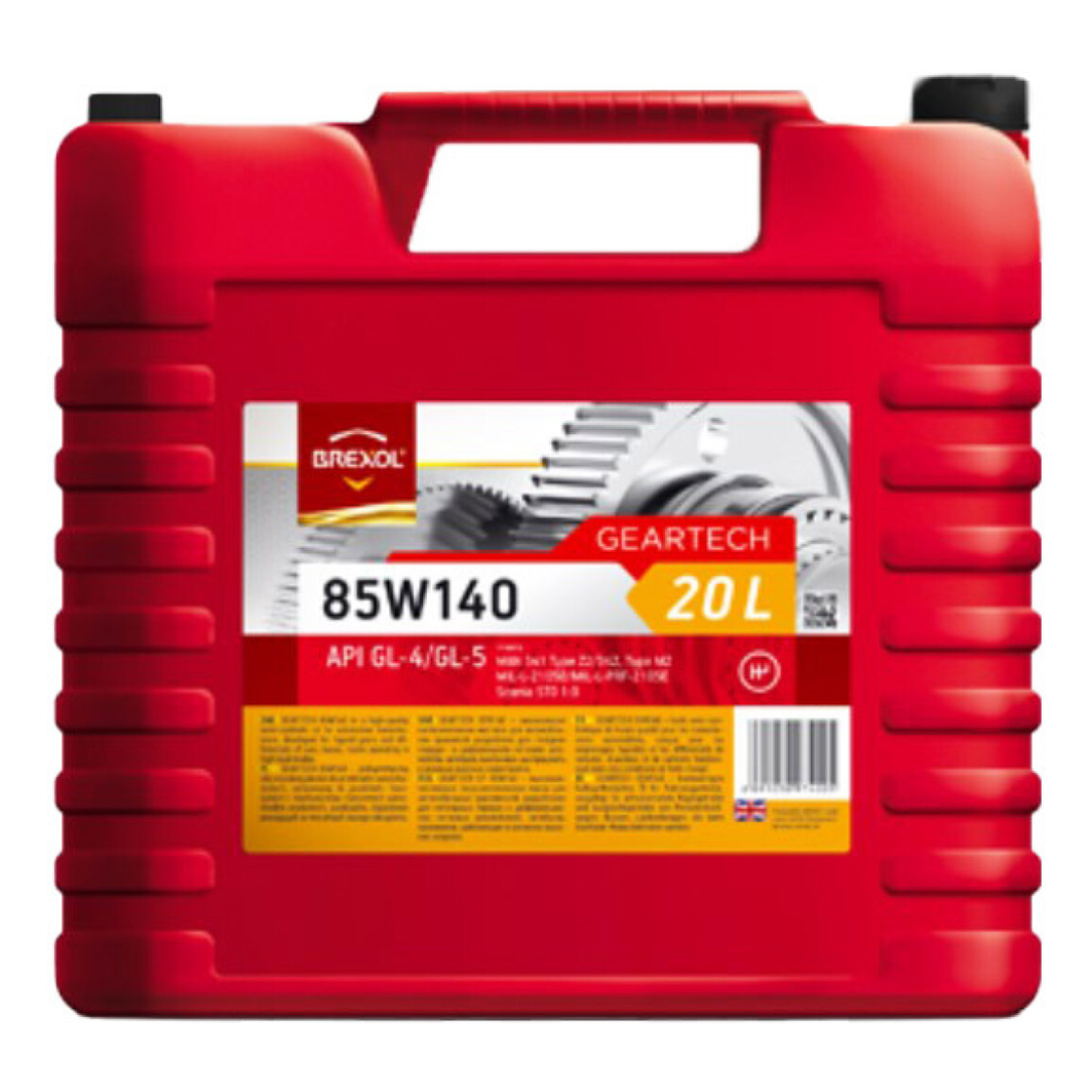 Трансмиссионное масло BREXOL Geartech EP GL-4 / 5 85W-140 20 л 48391050974 - zapix
